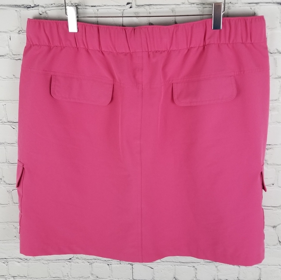 JOCKEY | drawstring stretch cargo pocket skort - Picture 3 of 7